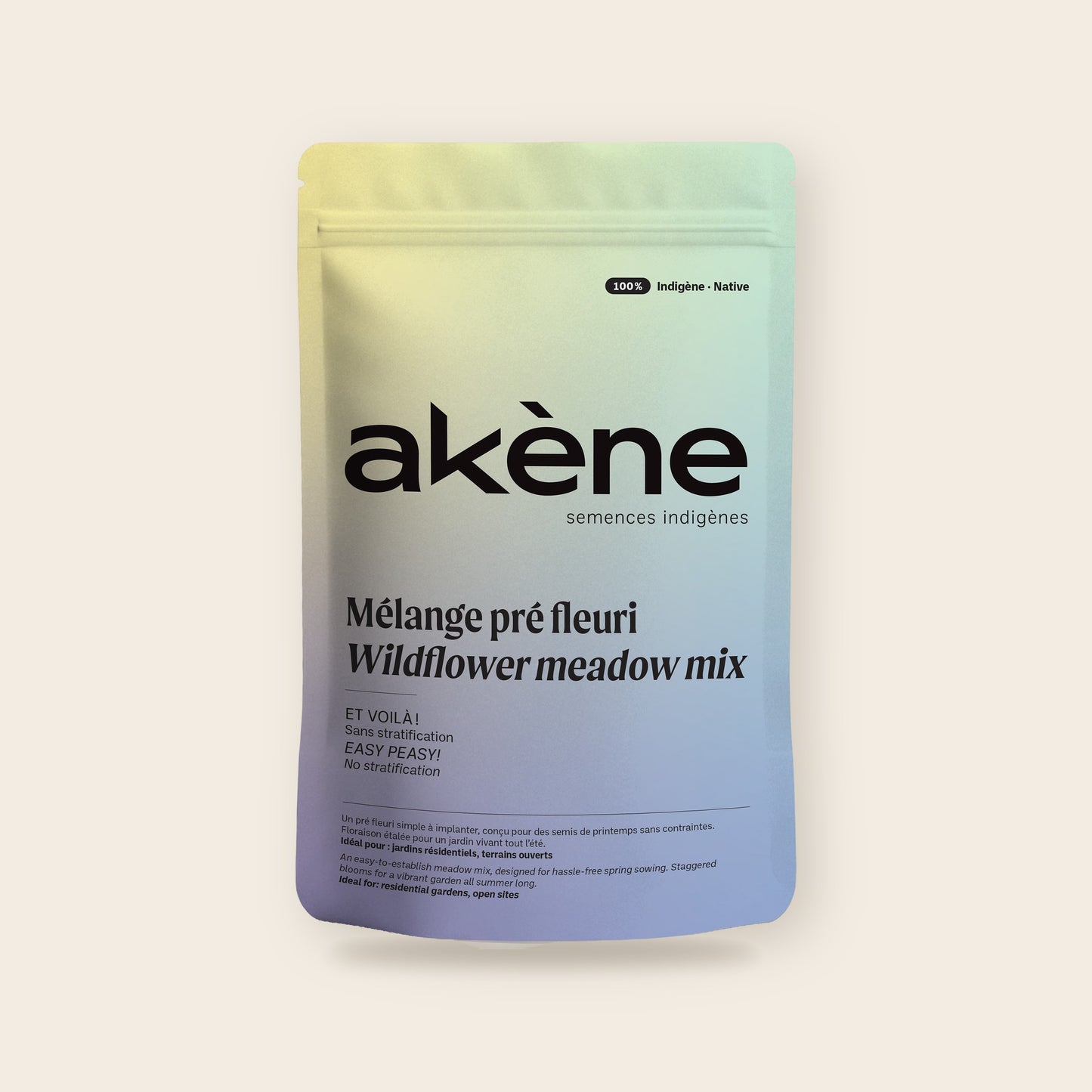 Sachet du mélange pré fleuri Et voilà !, Akène