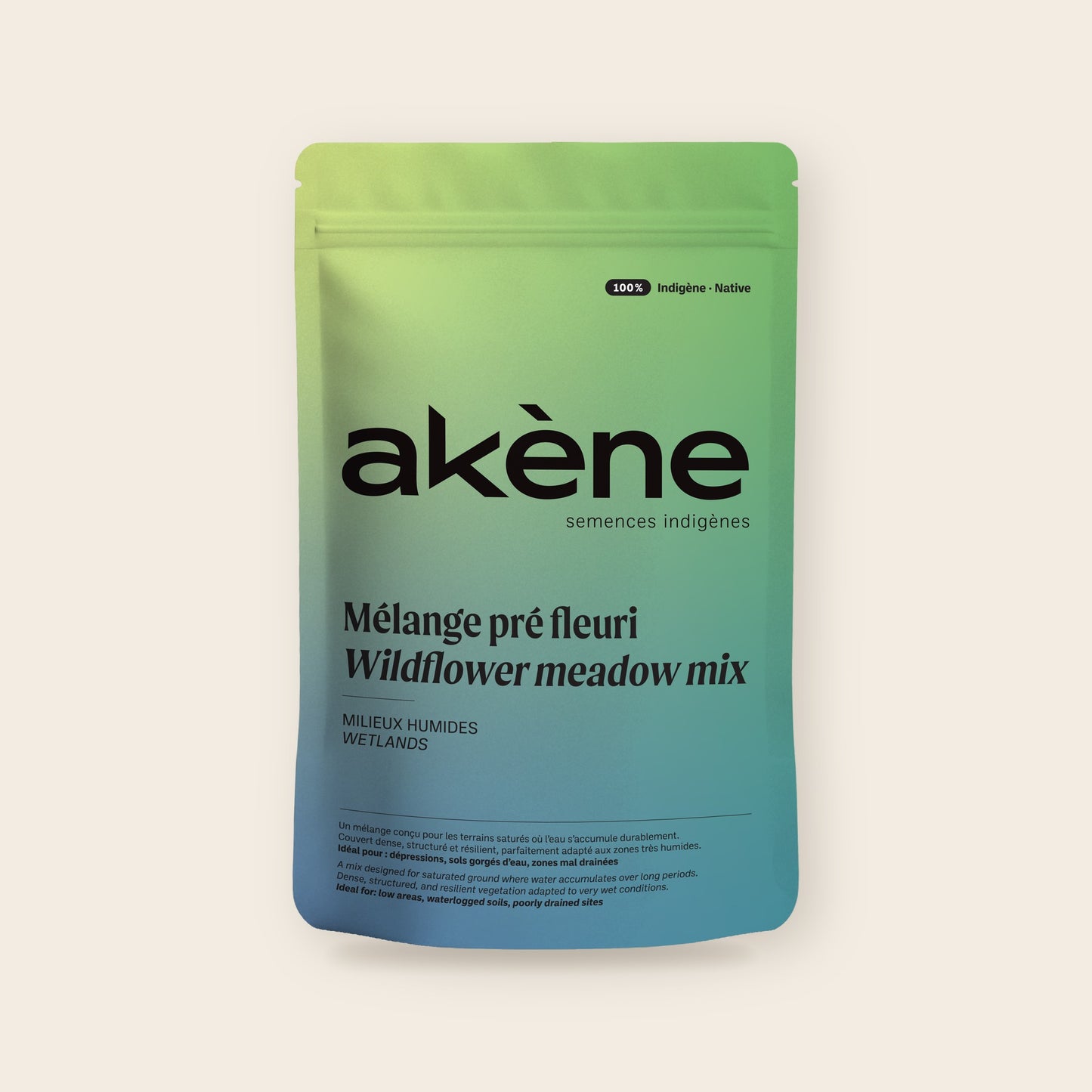 Sachet du mélange pré fleuri Milieux humides, Akène