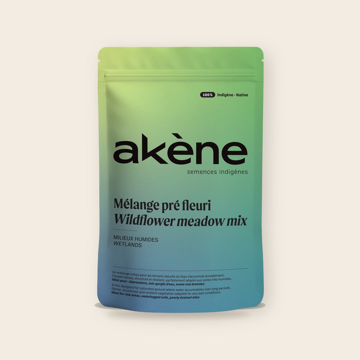 Sachet du mélange pré fleuri Milieux humides, Akène