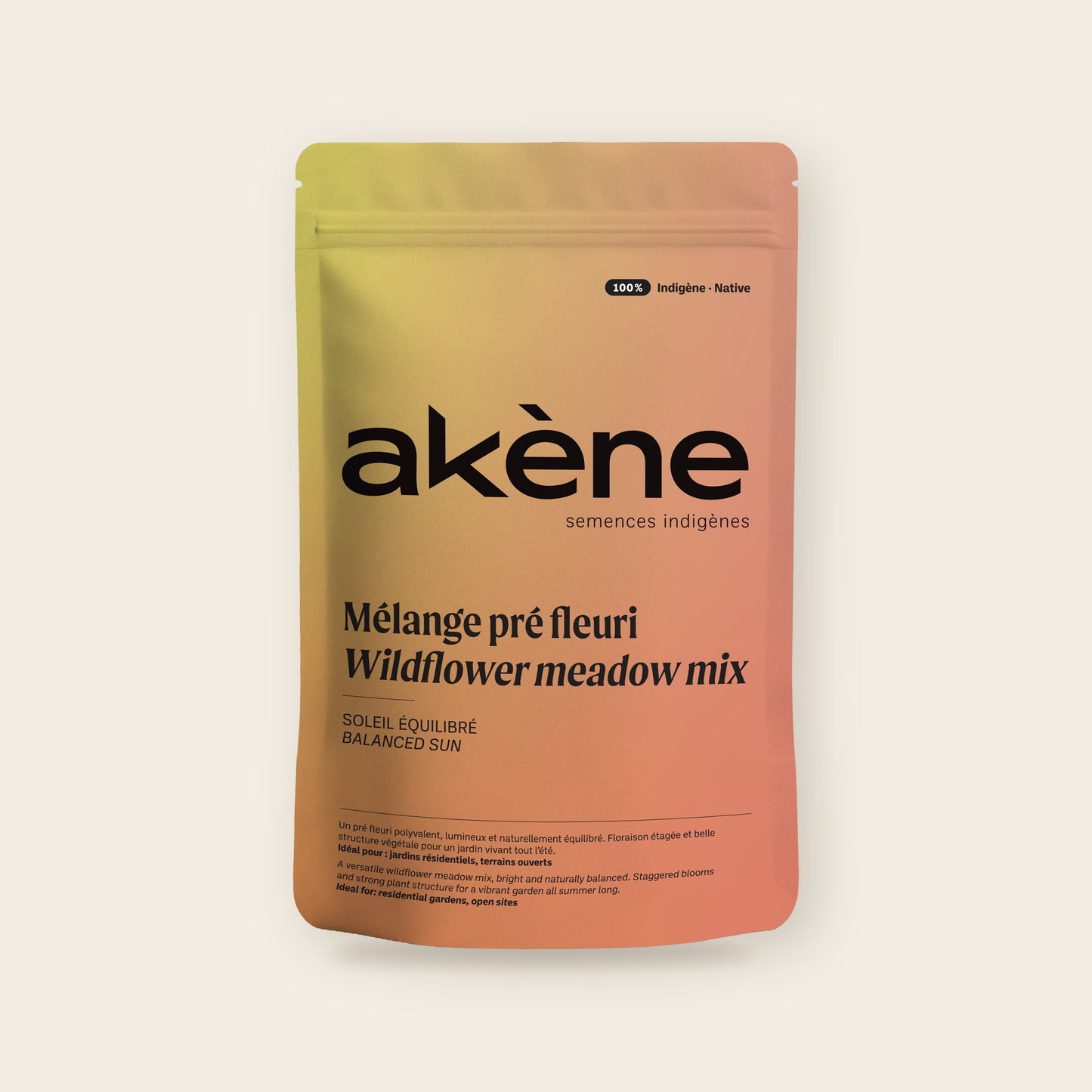 Sachet du mélange pré fleuri Soleil équilibré, Akène