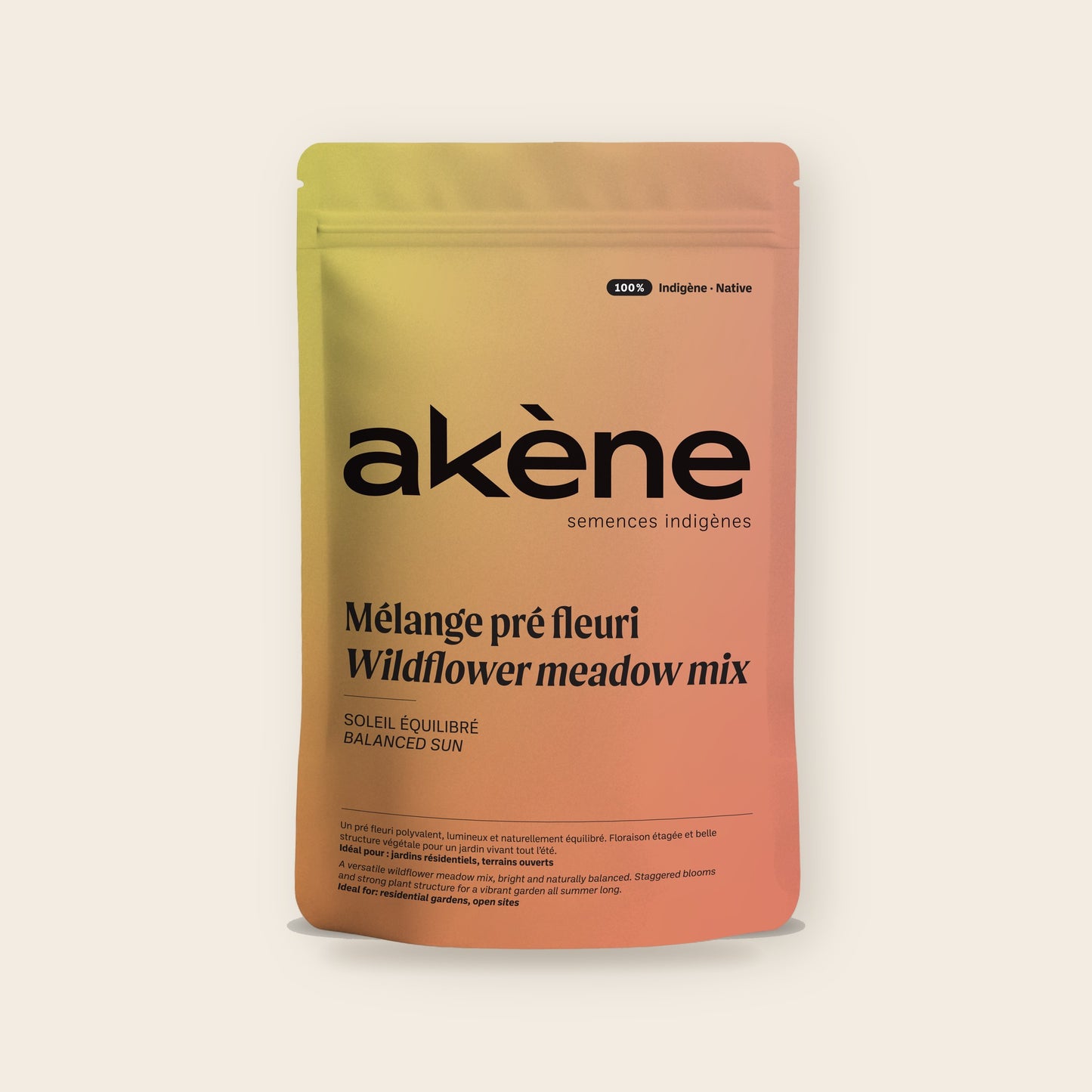 Sachet du mélange pré fleuri Soleil équilibré, Akène
