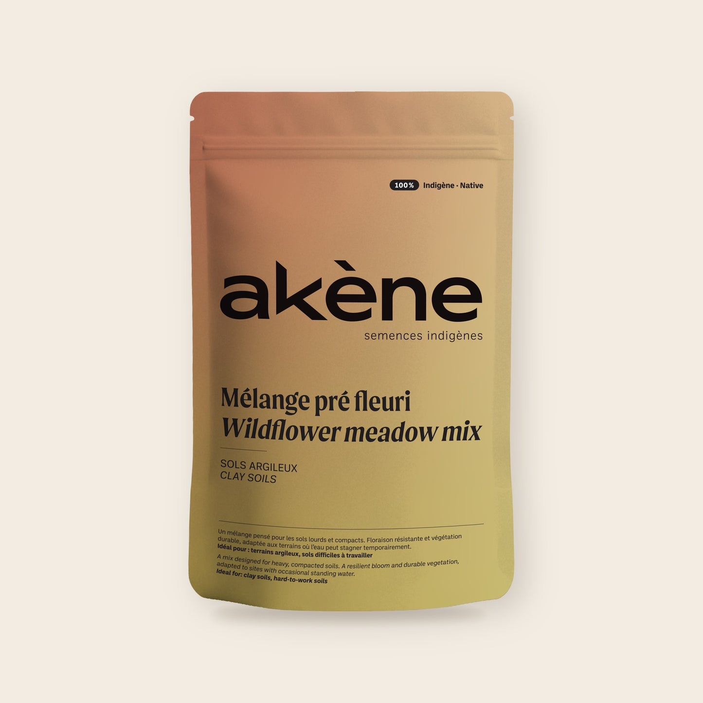 Sachet du mélange pré fleuri Sols argileux, Akène