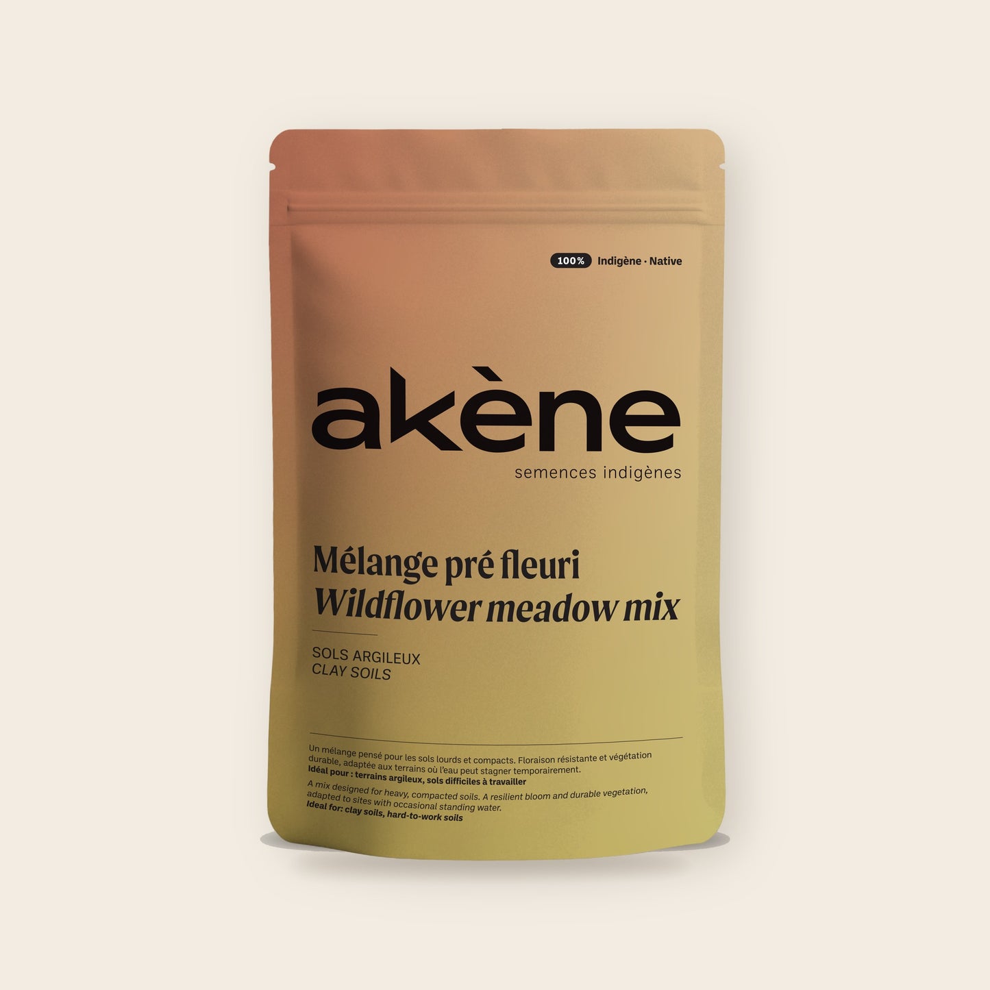 Sachet du mélange pré fleuri Sols argileux, Akène