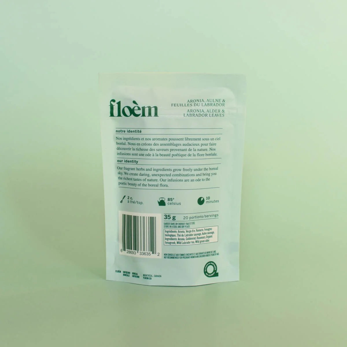 
                  
                    Tisane - Aronia et aulne
                  
                